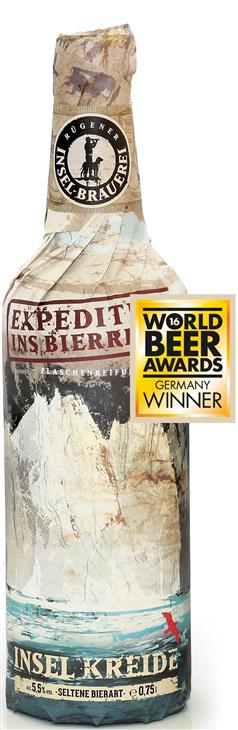 Insel Brauerei Insel Kreide in Holzkiste