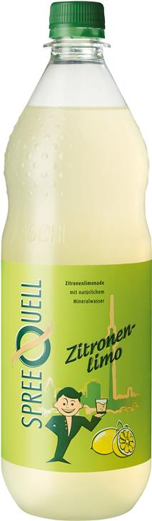 SpreeQuell Spreequell Zitronenlimo trüb