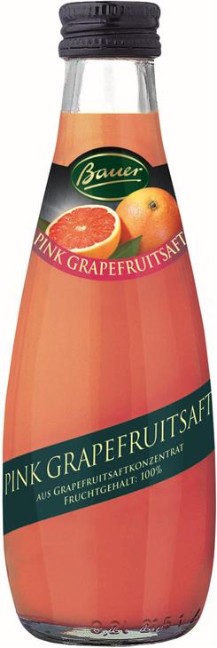 Bauer Bauer Pink Grapefruitsaft