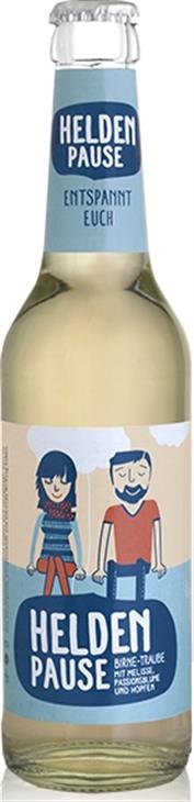 Heldenpause Heldenpause Birne-Kräuter  4er Pack