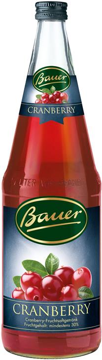 Bauer Bauer Cranberry Nektar