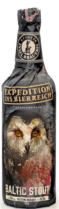 Insel Brauerei Baltic Stout in Holzkiste
