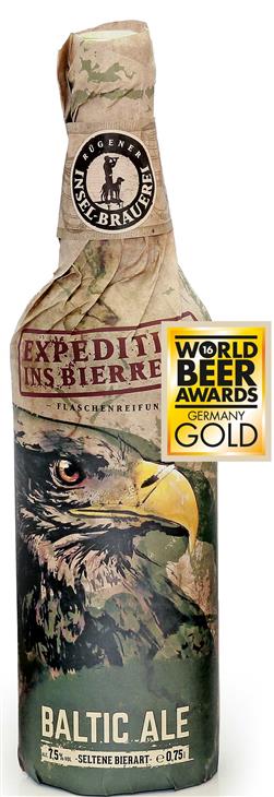 Insel Brauerei Baltic Ale in Holzkiste