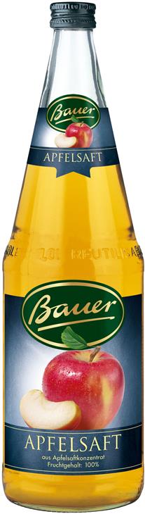 Bauer Bauer Apfelsaft klar