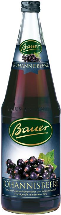 Bauer Bauer schwarzer Johannisbeer Nektar